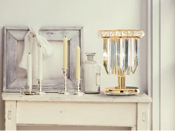 CRISTALLI 7031 - Glass table lamp by Patrizia Volpato - view 2
